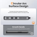 ARROWMAX Mini Electric Screwdrivers Set With 28 Magnetic Precision Bits Portable Rechargeable Cordless Screwdriver Kit SES Mini