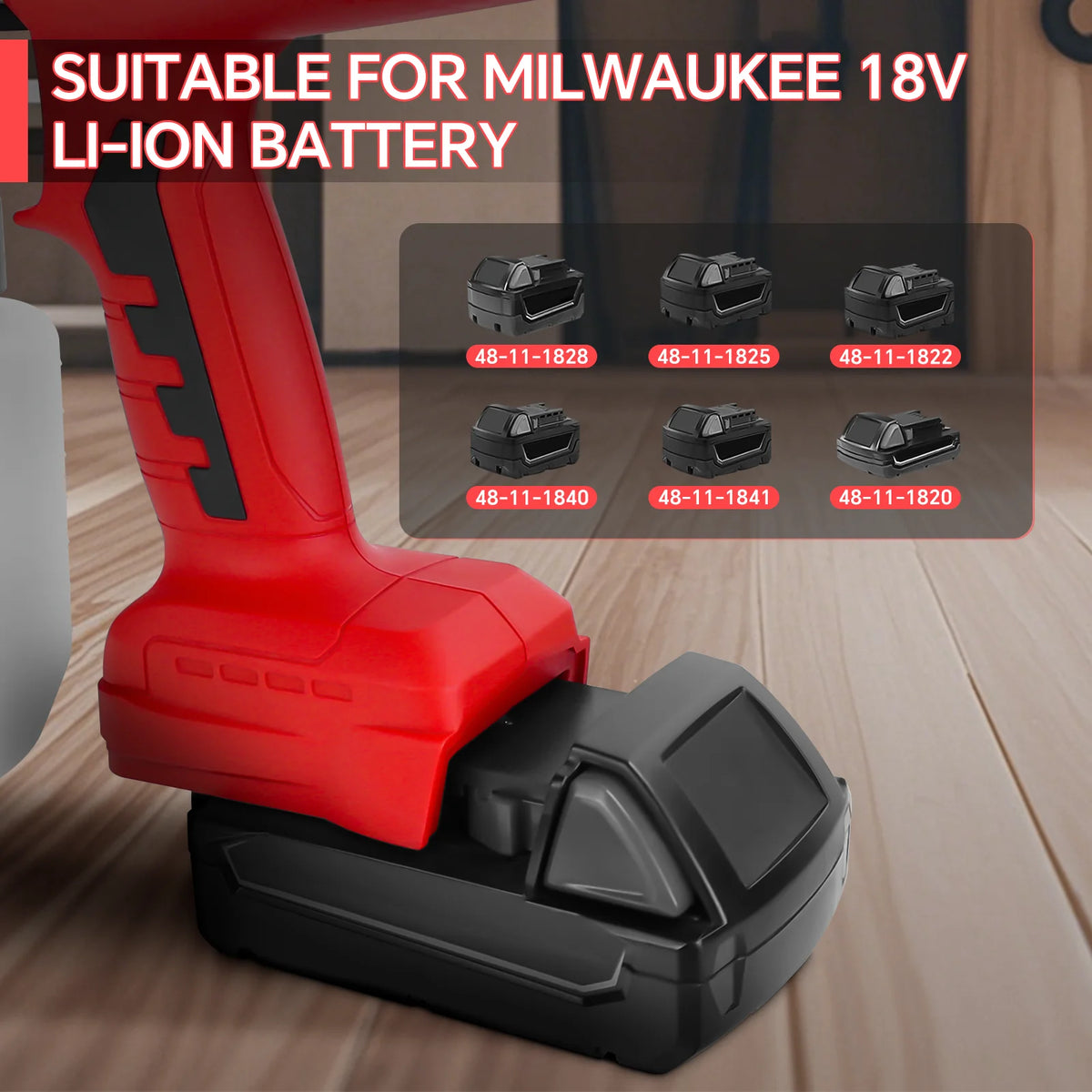 800ML Electric Spray Gun Cordless Paint Sprayer Auto Furniture Cabinets House Painting Easy to Clean for Milwaukee 18V Battery