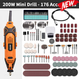 HILDA Electric Drill Grinder Engraving Pen Mini Drill Electric Rotary Tool Grinding Machine Accessories Power Tool