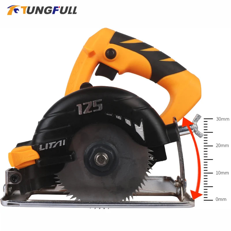Slotting Machine Industrial Grade Multifunctional Cutting Machine Household Marble Machine Wood Stone Tile Cutting Saw
