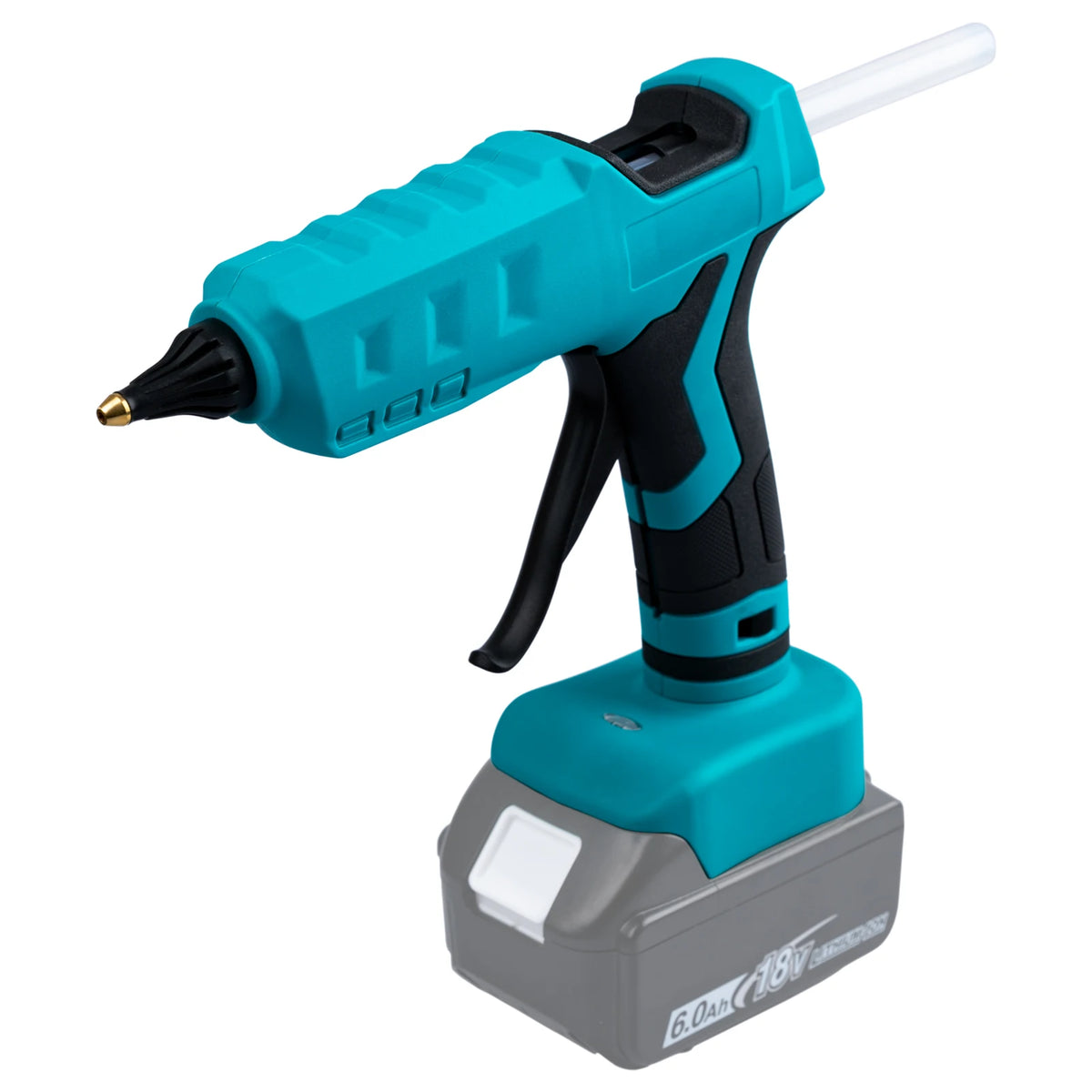 Cordless Hot Glue Gun Compatible with Dewalt 18V 20V for Makita 18V with 20 Glue Stick DIY Heat Repair Tool DIY Gift(Tool Only