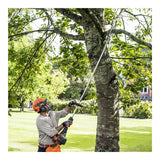 New High Branches Chain Saw Lawn Mower Weeder Hedge Accessories Cutter Brush Parts 12"/10" Gear Head Gearbox Tree Pole Chainsaw
