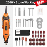HILDA Electric Drill Grinder Engraving Pen Mini Drill Electric Rotary Tool Grinding Machine Accessories Power Tool