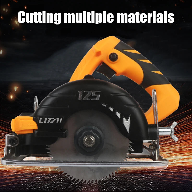 Slotting Machine Industrial Grade Multifunctional Cutting Machine Household Marble Machine Wood Stone Tile Cutting Saw