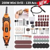 HILDA Electric Drill Grinder Engraving Pen Mini Drill Electric Rotary Tool Grinding Machine Accessories Power Tool