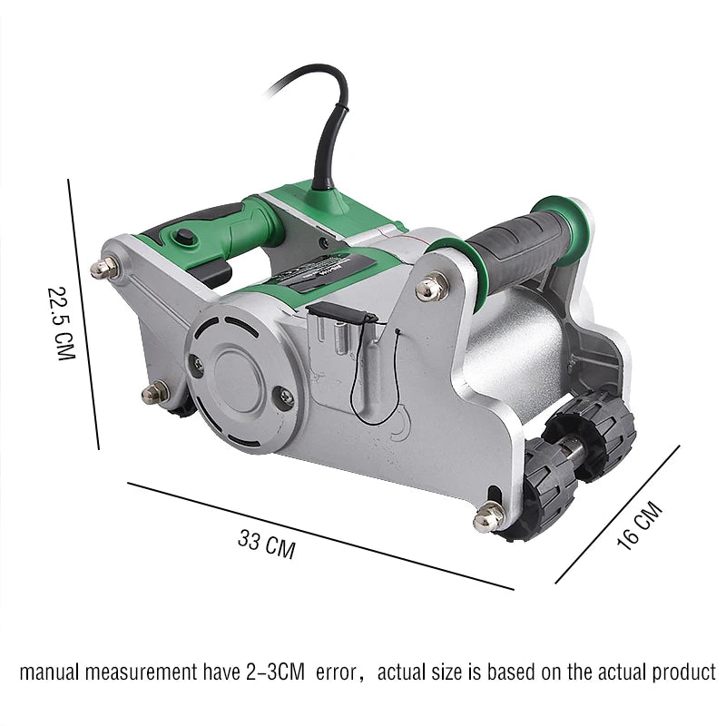 JHS-1100 Industrial Wall Chaser Electric Wall Line Slot Machine Wall Groove Cutting Slotting Machine 220V/110V 1100W 25/35MM