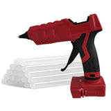 Cordless Hot Glue Gun Compatible with Dewalt 18V 20V for Makita 18V with 20 Glue Stick DIY Heat Repair Tool DIY Gift(Tool Only