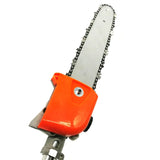 New High Branches Chain Saw Lawn Mower Weeder Hedge Accessories Cutter Brush Parts 12"/10" Gear Head Gearbox Tree Pole Chainsaw