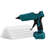 Cordless Hot Glue Gun Compatible with Dewalt 18V 20V for Makita 18V with 20 Glue Stick DIY Heat Repair Tool DIY Gift(Tool Only
