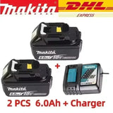 Makita Original Lithium Ion Rechargeable Battery 18V 6000mAh 18v Replacement Batteries BL1860 BL1830 BL1850 BL1860B. .