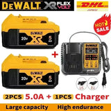 100% Original DeWALT Battery 20V/60V 6Ah 9Ah MAX FlexVolt for DCB606 DCB205 DCB206 DCB209 DCB182 Power Tool with Battery