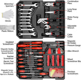 799pcs Tool Kit,Tool Trolley Case,Mechanics Box,Home Repair Toolbox,Portable DIY Set