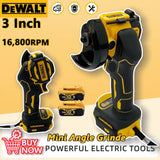 DEWALT 3inch Cordless Grinder Cutting Machine Grinding Polishing Electric Diamond Cutting Grinder Power Tool For DEWALT Battery