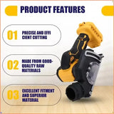 DeWALT 20V Battery Cordless Angle Grinder 3 Inch Handle CUT OFF Electirc Cutting Mini Circular Saw Machine Power Tools
