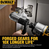 DEWALT DWALRAFT FLEXTORQ® Lighted Modular Right Angle Attachment USB Charge LED Dewalt Impact Drill Power Tool Accessories
