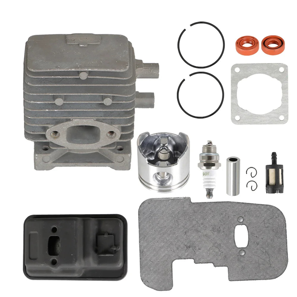34MM Cylinder Piston Kit For Stihl 4137 020 1202 FS80 FS85 FS75 Chainsaw