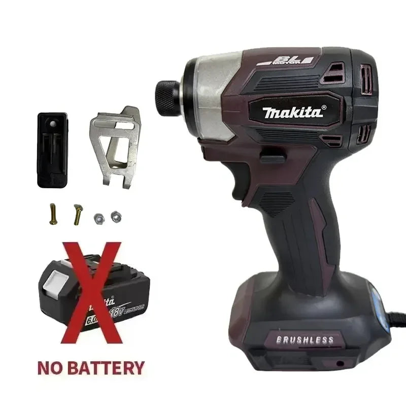 Makita DTD173 18V LXT Cordless Brushless Impact Driver 180 N M T-Mode Electric Drill Rechargeable Power Tools for Wood Bolt