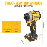 DEWALT DCF850 20V Impact Drill Brushless Motor 205Nm Variable Speed Electric Screwdriver Woodworking Driver Bare Tool power tool