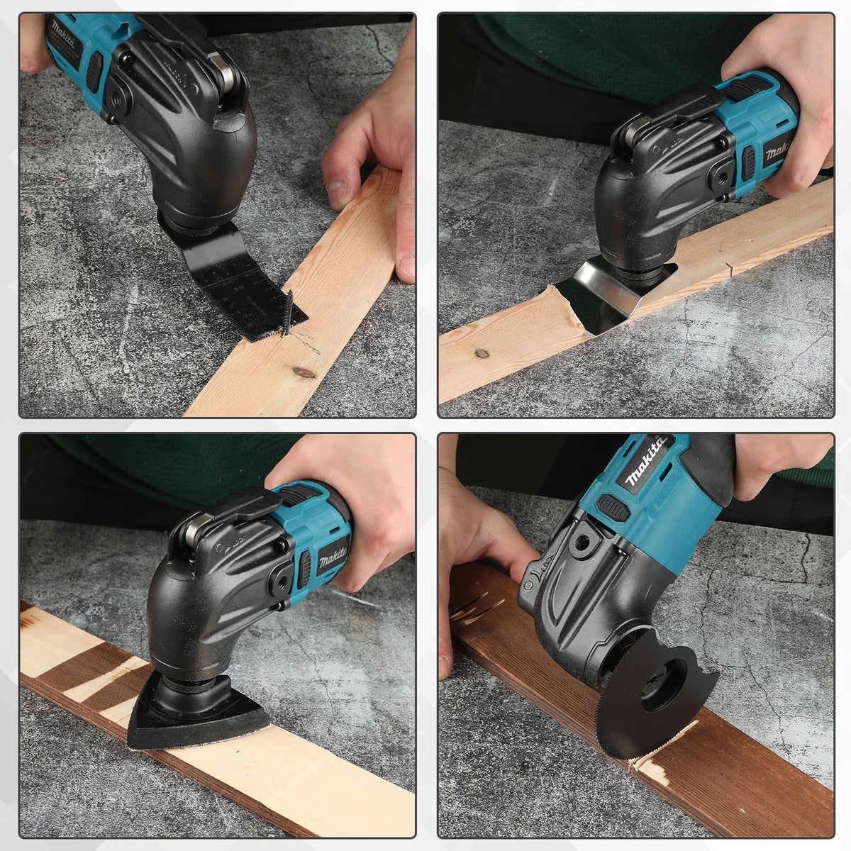 Makita DTM51 Brushless Quick Release Oscillating 18V Tool Multi Functional Tool Renovator Electric Trimmer Compatible