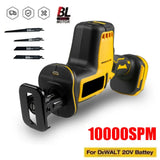 10000SPM Brushless Electric Reciprocating Saw Saber Saw Wood Metal Cutting Tool For Dewalt 20V Battery