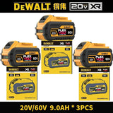 100% Original DeWALT 20V/60V 9.0Ah Power Tool Battery DCB206 DCB205 DCB200 DCF887 DCG405 DCD791 DCF922 DCF850 DCD805 Tool Batter