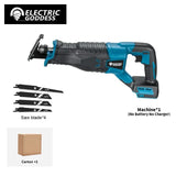Electric Goddess 10000SPM Electric Reciprocating Electric Chainsaw Saber Saw Cordless Cutter Tool For Makita 18V Battery Pin