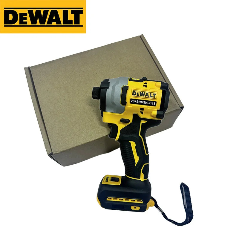 DeWalt DCF850 20V Brushless Impact Driver, Lithium Cordless Electric Screwdriver Drill for Woodworking Fastening