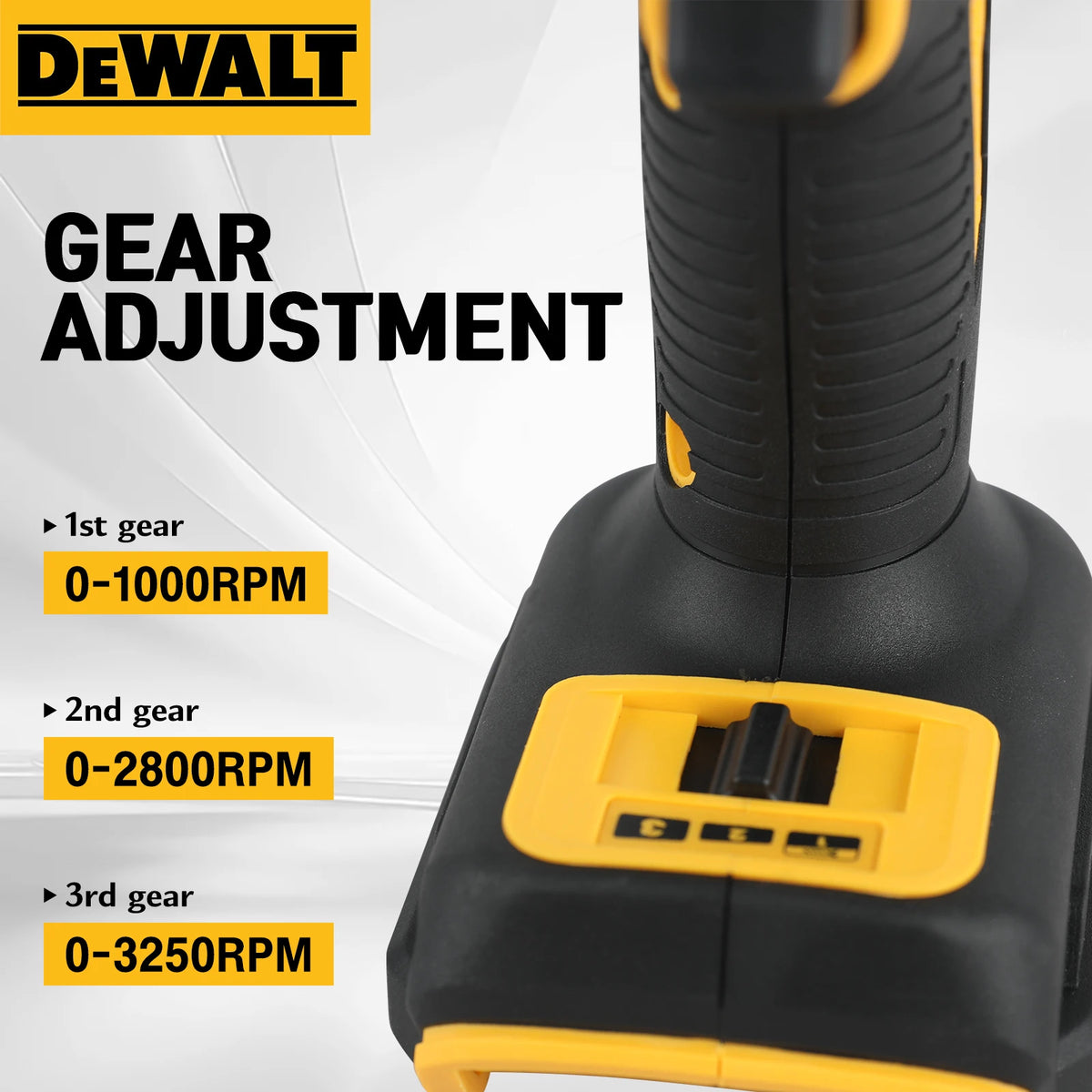 Dewalt DCF850 20V Rechargeable Wireless Electric Screwdriver, Lithium Battery, Power Tool, High Altitude Initial Torque