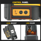DEWALT DW088CG Cordless Laser Level 1m Drop Resistance Magnetic Base IP54 Green Beam Cross Line Bare Unit