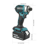 Makita Lithium Screwdriver New Dtd173 Impact Screwdriver Set Household Electric Screwdriver Electric Hand Drill(with battery)