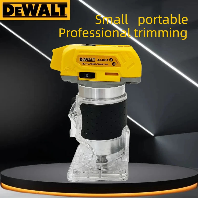 Dewalt 33000RPM Brushless Electric Trimmer, Cordless Woodworking Trimming Machine, Wood Router for Milling Engraving Slotting