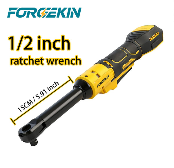 1/2 inch Cordless Ratchet Wrench Upgraded Extended Head Removal Screw Nut Electric Driver Power Tools for Dewalt 20V Battery pin