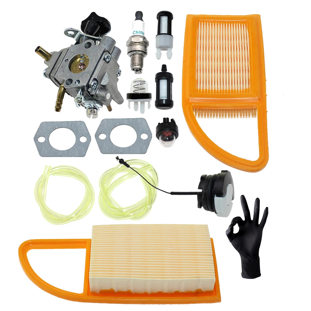 Carburetor & Air Filter Kit For Stihl BR500 BR500Z BR550 BR550Z BR600 BR600Z BR700 C1Q-S183,C1Q-S184,C1Q-S185,4282 120 0613