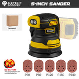 Electric Goddess Brushless Sander Disc 8000rpm For Dewalt 20V Battery Cordless Woodworking Sanding Putty Polishing Power Tool ﻿