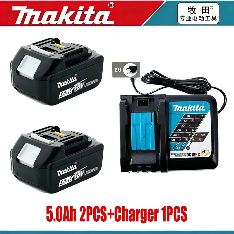 18V 6.0Ah Makita Battery Original Lithium Ion Rechargeable Battery 18V 6.0Ah Replacement Battery BL1860 BL1850 BL1860B DDF487