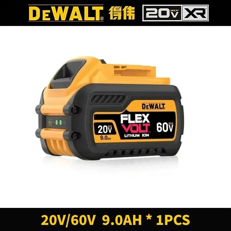 Original MAX Flexvolt DEWALT 20V 60V Battery, for DCB606 DCB205 DCB206 DCB609 Power Tool Battery, DEWALT 5AH 6AH 9AH Battery