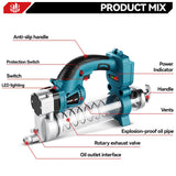 ONEVAN 10000PSL High Pressure Electric Grease Machine Cordless Rechargeable Car Lubricating Oil Tool For Makita Battery Pin