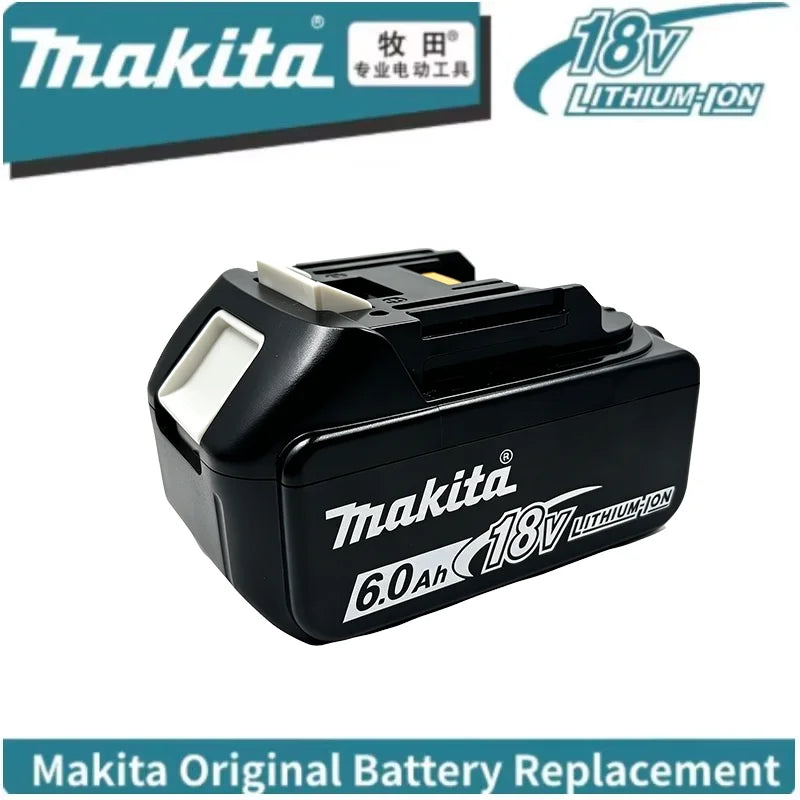 Genuine Makita BL1860B Battery 6.0Ah 18V Lithium-Ion Rechargeable LXT Pack BL1840B BL1850 BL1860B BL1890