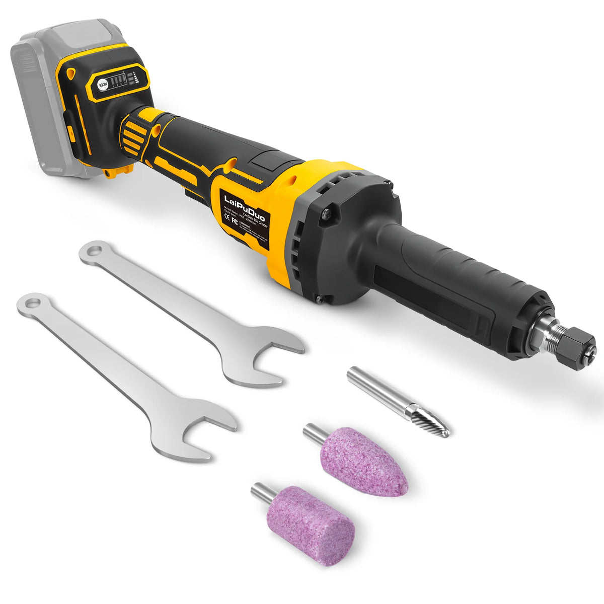 Brushless Die Grinder 25000RPM 4 Variable Speed Metal Grinding Polishing Deburring Die Grinder Tool For Dewalt 20V Battery Pin