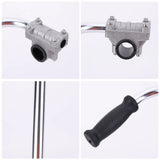 Trimmer Handlebar Handle Ergonomic Non-slip Lawn Mower Auxiliary Handle Stainless Steel for Lawn Care Landscaping Yard Trimming