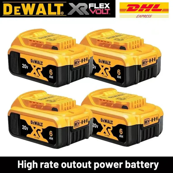 100% Dewalt Original Battery 20V/60V 6.0Ah MAX 9000mAh FlexVolt DCB609 DCB202 DCB205 DCB206 DCB209 Power Tool Li-Ion Available