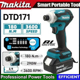 Makita DTD171 18V Cordless Brushless Impact Driver Bare Tool For Metal Construction Daily Repair Work