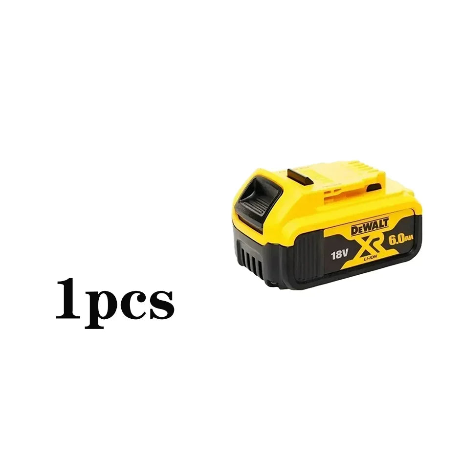 Dewalt 20V Battery 5AH 6AH 18V5.0AH Rechargeable Lithium Ion Battery, Dewalt DCB200 Power Tool Replacement Battery
