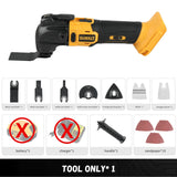 2026 DEWALT 21V MAX Brushless Cordless Oscillating Multi Tool 5 Accessories Tool-Free Quick Change Cutting Sanding Grout Removal