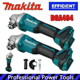 Makita DGA404 100mm Brushless Cordless Angle Grinder Industrial Power Tool For Grinding Welds On Steel Gates During Fence Repair