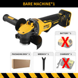DEWALT DCG416 20V MAX 4-1/2" Brushless Grinder 9000RPM Perform & Protect Kickback Brake E-Clutch Tool Only