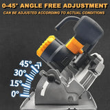 1500W Brushless Circular Saw 6.5 Inch Cordless Electric Saw 165MM Stone Woodworking Cutting Power Tools For Makita 18V Battery