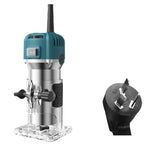 Upgraded 6-speed 800W Woodworking Electric Trimmer 33000 RPM Wood Engraving Slotting Trimming Machine Carving Router