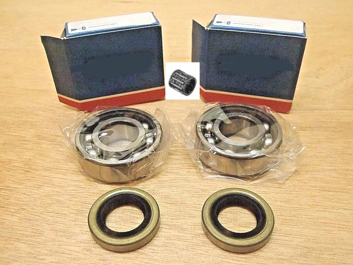 Crankshaft Assembly Ball Bearings Oil Seal Piston 60mm Kit Fit For Husqvarna K1260 3120K Disc Cutter Cut off Saw 503142074
