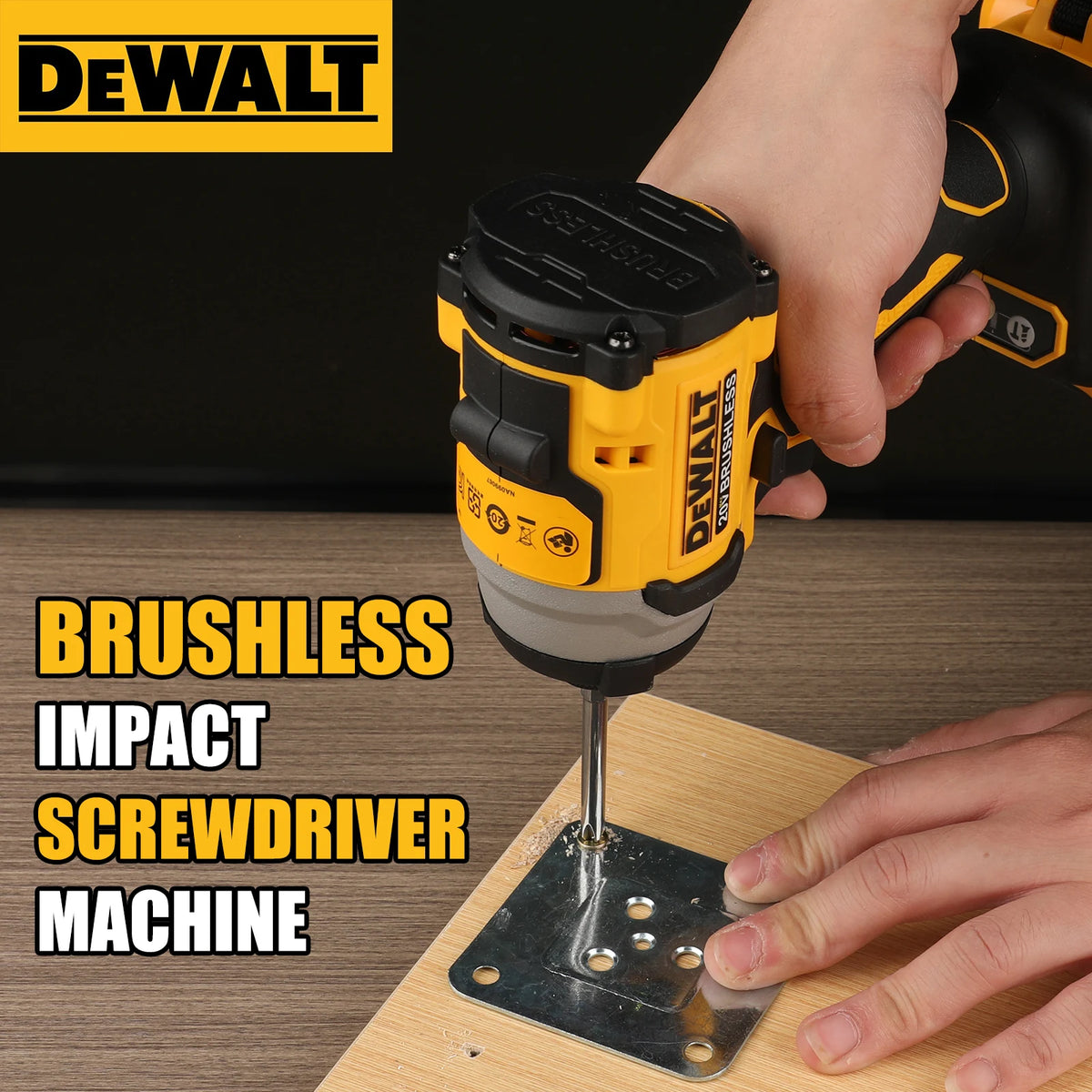 DeWalt DCF850 Brushless 20V Lithium-ion Screwdriver, Drill, and Car Repair Power Tool （no battery）